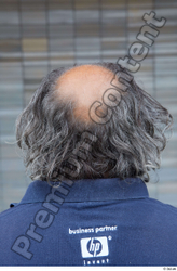 Head Hair Man White Casual Chubby Street photo references